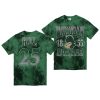 michigan state spartans malik hall green vintage tubular retro tie dye t shirt