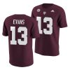 mike evans maroon college football name & number jersey