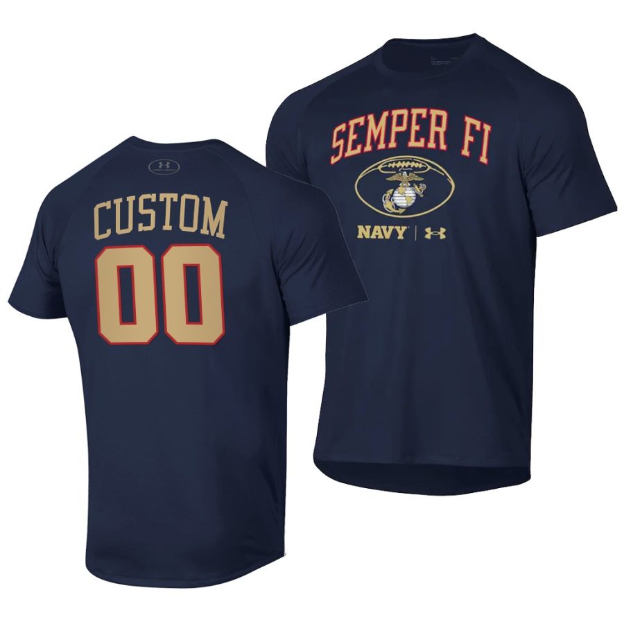 navy midshipmen custom 2021 special game semper fi men tee