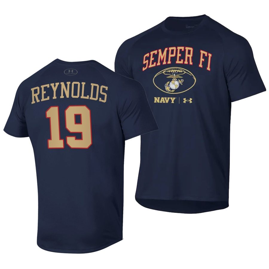 navy midshipmen keenan reynolds 2021 special game semper fi men tee