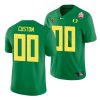 oregon ducks custom green 2021 fiesta bowl college football jersey