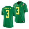 oregon ducks johnny johnson iii green 2021 fiesta bowl college football jersey