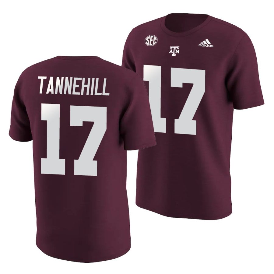 ryan tannehill maroon college football name & number jersey