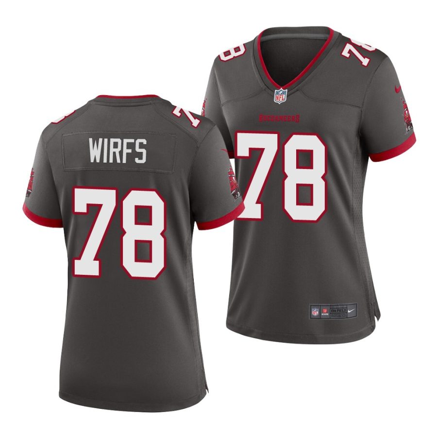 tristan wirfs pewter 2020 nfl draft women's jersey