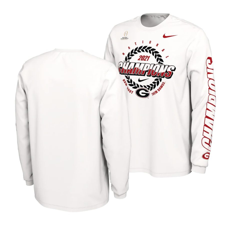 white 2021 cfp national champions expression long sleeve men t shirt