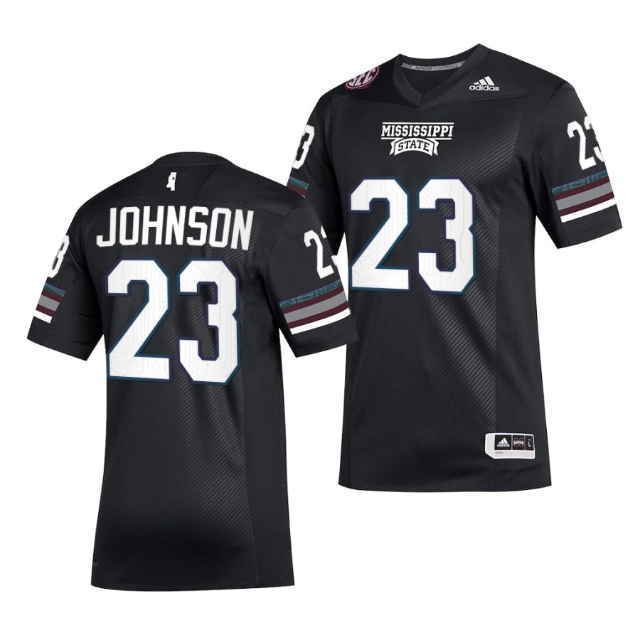 2021 22 mississippi state bulldogs dillon johnson black special game selfless jersey