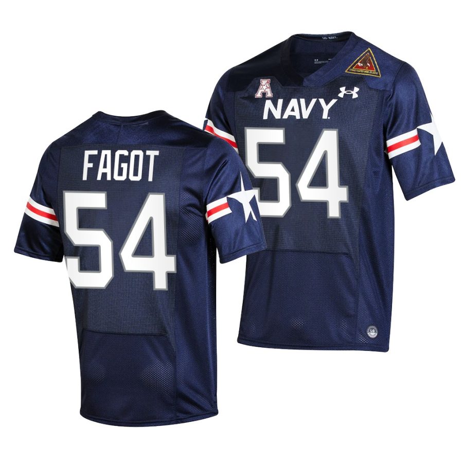 2021 22 navy midshipmen diego fagot navy fly navy rivalry game jersey