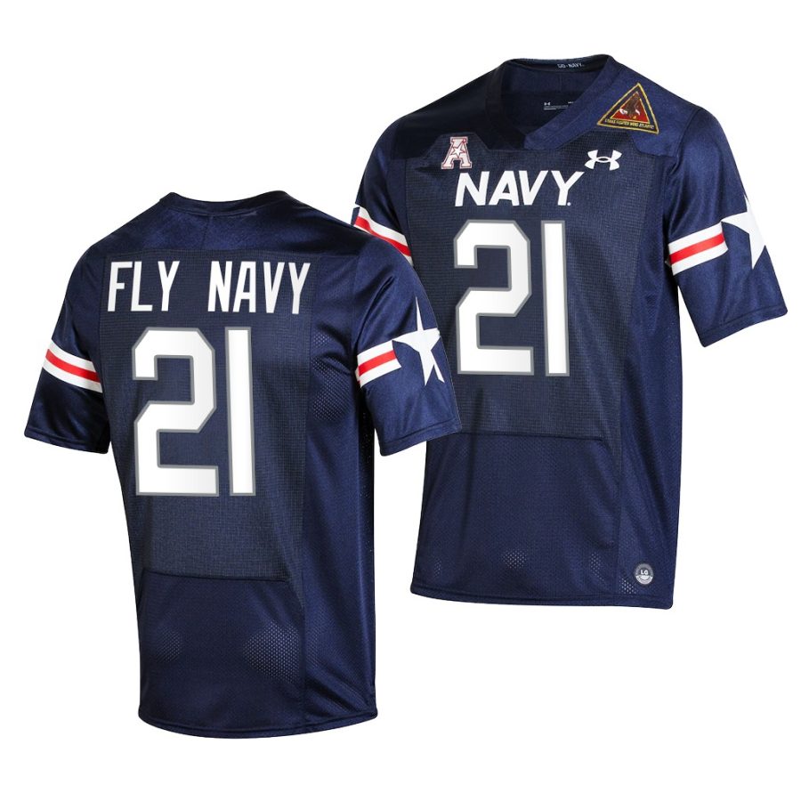 2021 22 navy midshipmen navy fly navy rivalry game jersey 0