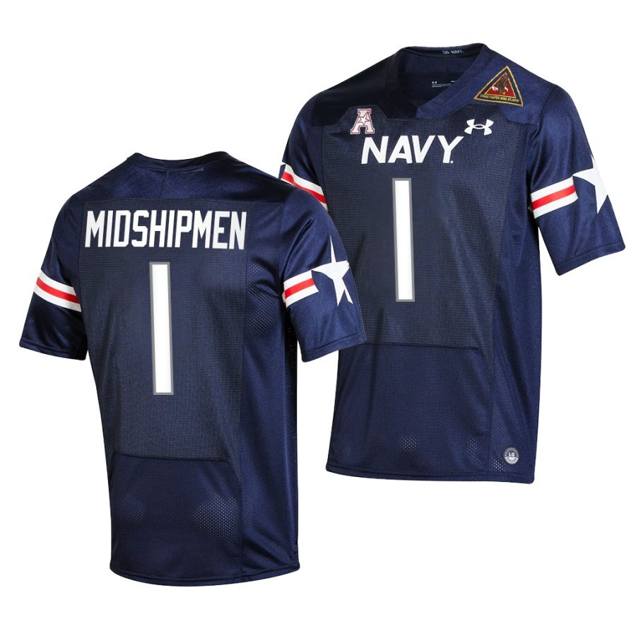 2021 22 navy midshipmen navy fly navy rivalry game jersey