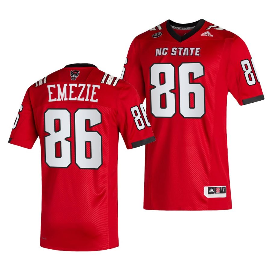 2021 22 nc state wolfpack emeka emezie red college football jersey