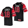 2021 22 utah utes britain covey black college football premier jersey