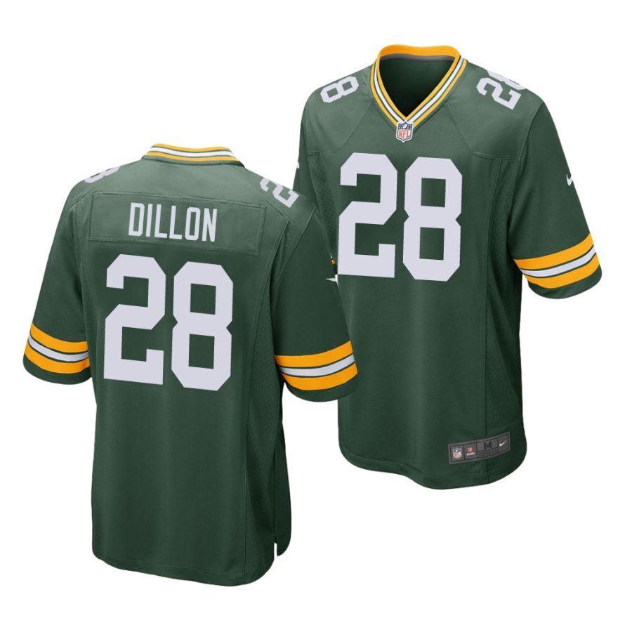 a.j. dillon green 2020 nfl draft men's jersey