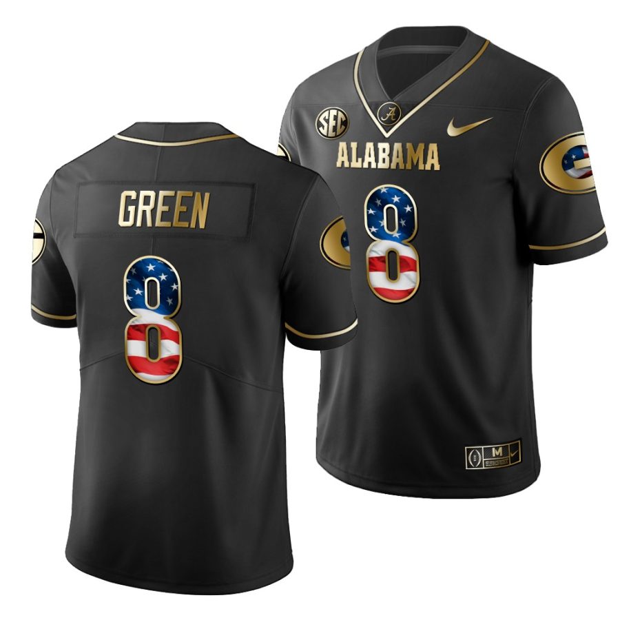 a.j. green black stars and stripes men's jersey