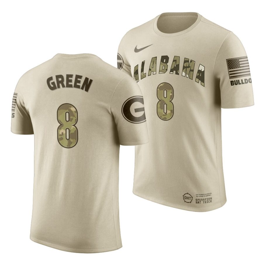 a.j. green oatmeal oht military appreciation ncaa football jersey