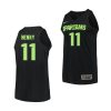 aaron henry black replica men's jersey