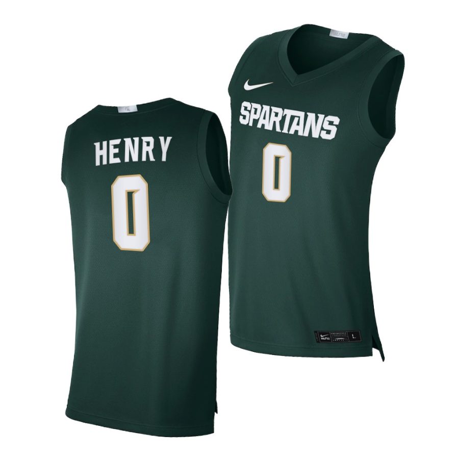 aaron henry green alumni limited michigan state spartans jersey