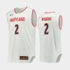 aaron wiggins white replica men's jersey