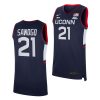 adama sanogo uconn huskies college basketball 2021 22 blm jersey