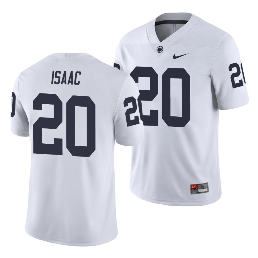 adisa isaac white college football men's jersey