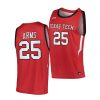 adonis arms texas tech red raiders college basketball 2022 replica jersey