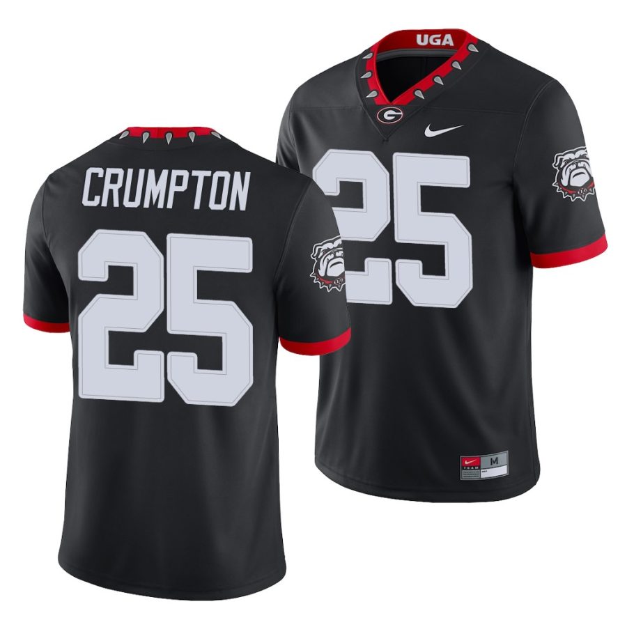 ahkil crumpton black college football men's jersey