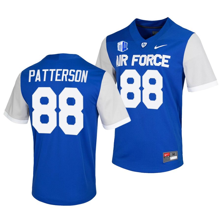 air force falcons kyle patterson blue college football game jersey