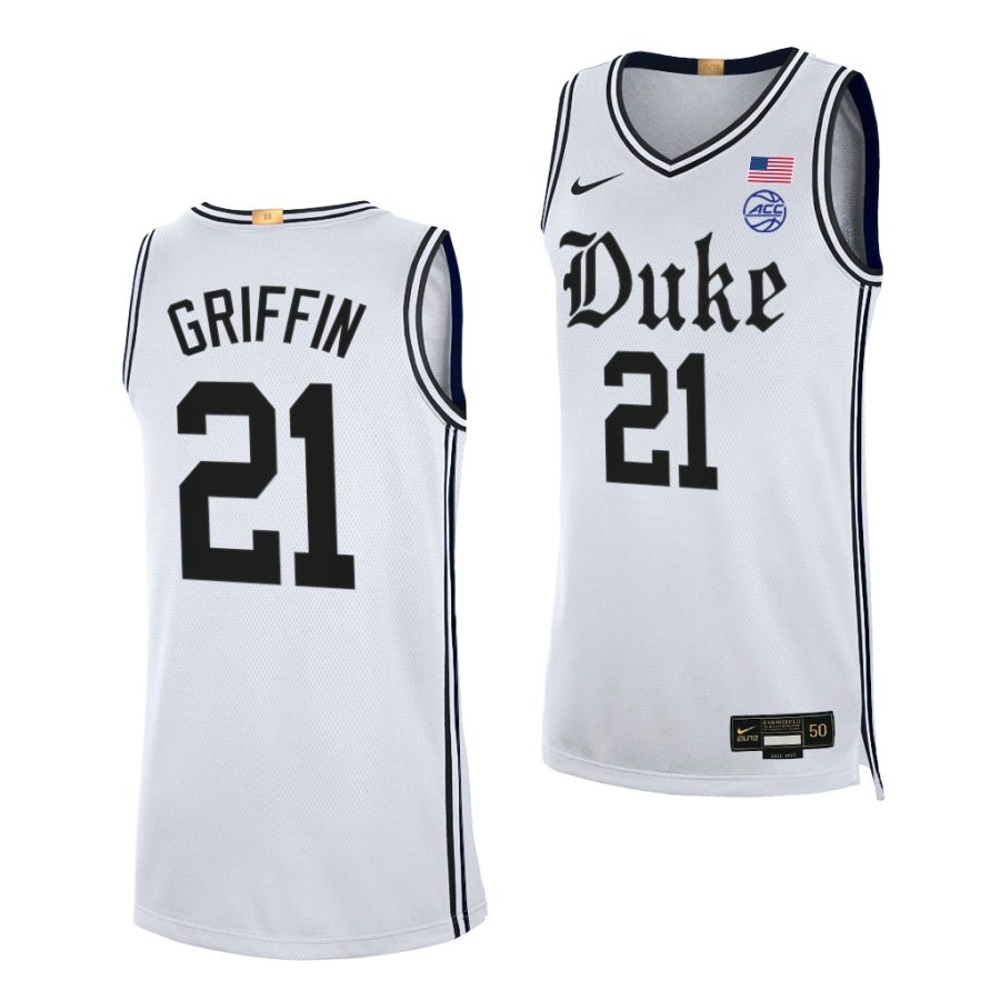 aj griffin duke blue devils the brotherhood 2021 22 limited basketball jersey