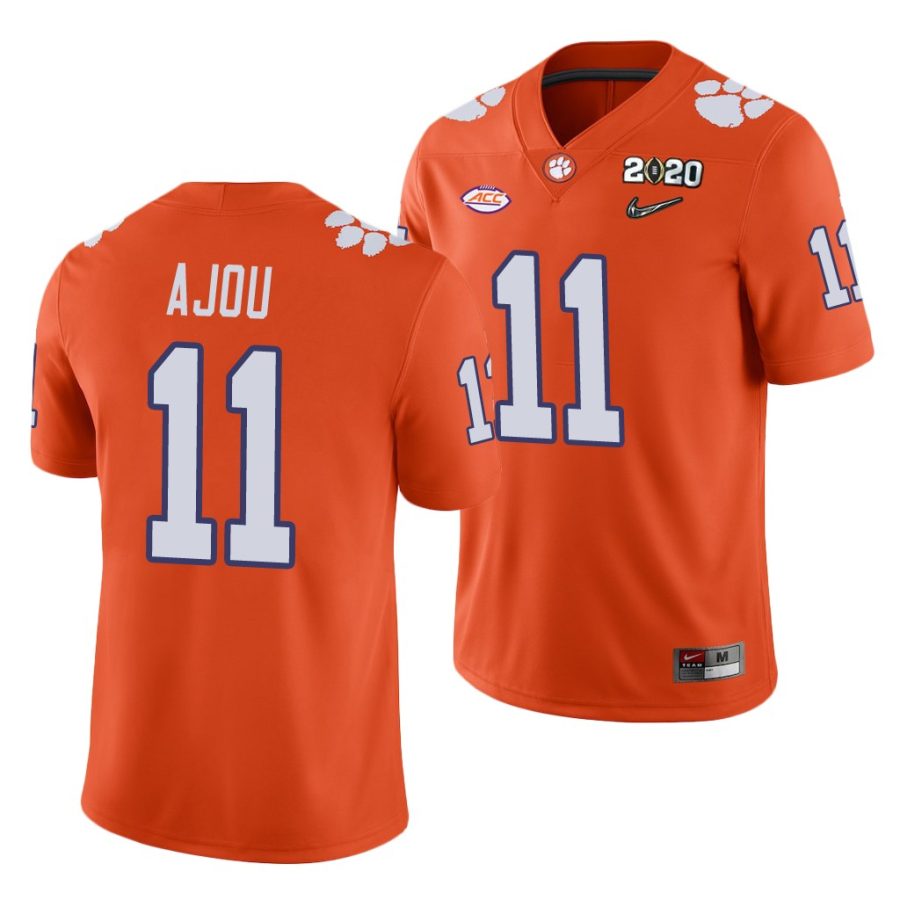 ajou ajou orange college football men's jersey