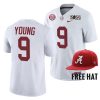 alabama crimson tide bryce young white 2021 cotton bowl champions cfp jersey