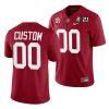 alabama crimson tide custom crimson 2021 rose bowl champions college football playoff college football playoff jersey