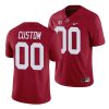 alabama crimson tide custom crimson game college football jersey