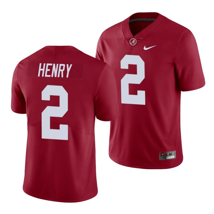 alabama crimson tide derrick henry crimson limited men's jersey