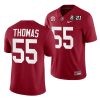 alabama crimson tide derrick thomas crimson 2021 rose bowl champions college football playoff college football playoff jersey