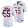 alabama crimson tide derrick thomas white 2021 rose bowl champions college football playoff college football playoff jersey