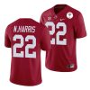 alabama crimson tide najee harris crimson 2021 rose bowl college football jersey