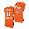 alan griffin orange 2021 march madness sweet 16 men jersey