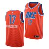 aleksej pokusevski thunder statement 2020 nba draft 2020 21 orange jersey