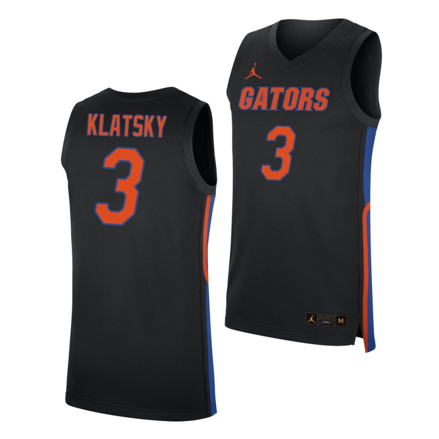 alex klatsky black replica men's jersey