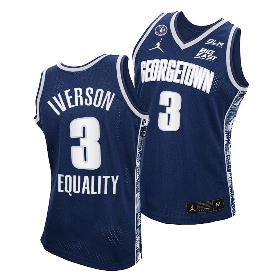 allen iverson navy equality men jersey