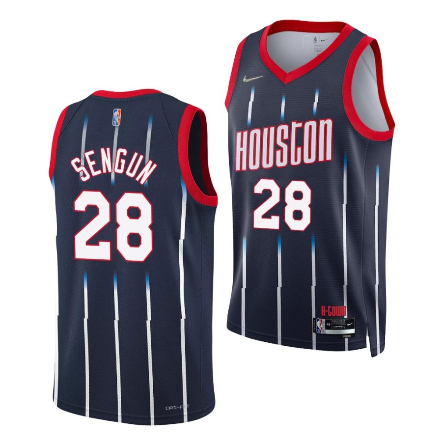 alperen sengun rockets 2021 draft navy nba 75th city edition men jersey