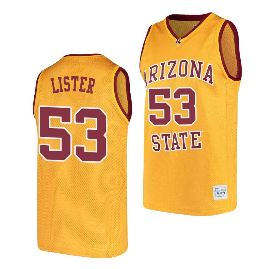 alton lister gold alumni men's jersey