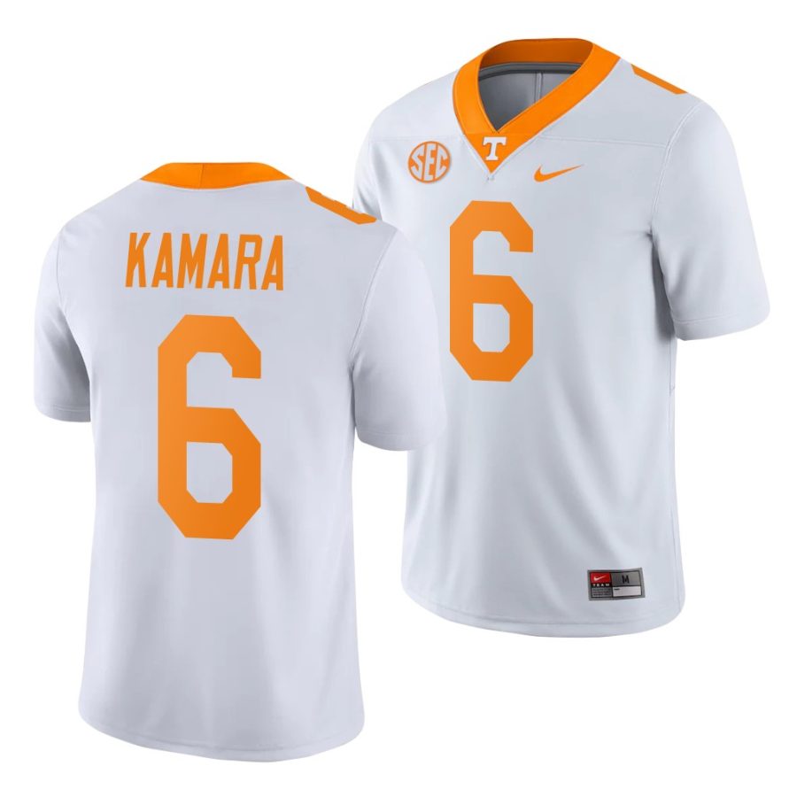 alvin kamara white game men's jersey