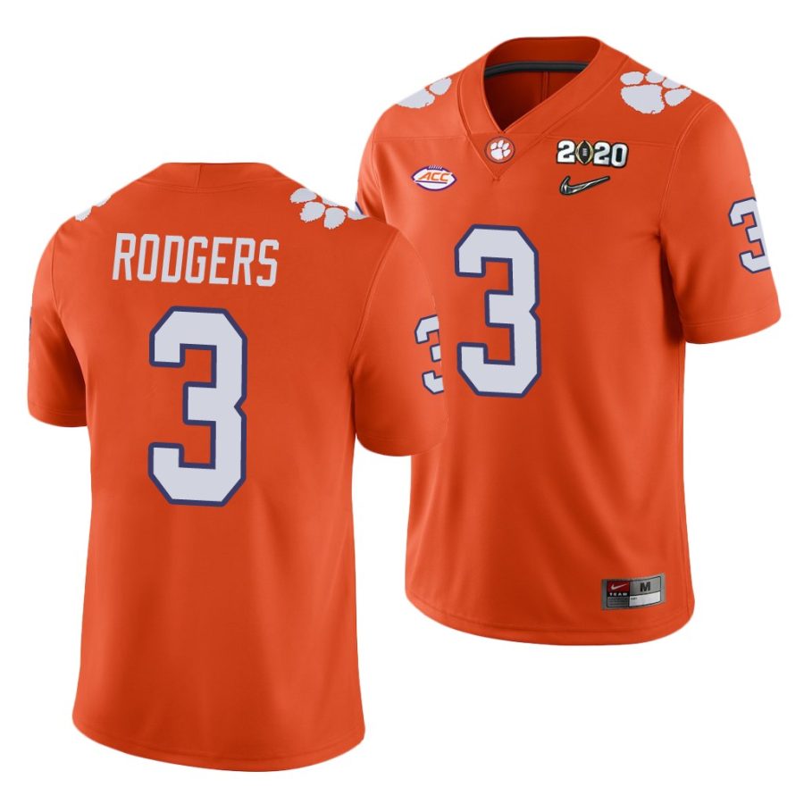 amari rodgers orange college football men's jersey