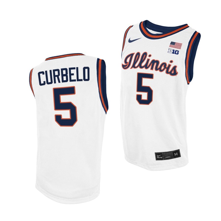 andre curbelo white throwback men jersey