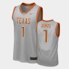 andrew jones gray replica men's jersey