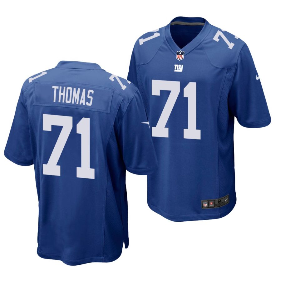 andrew thomas royal 2020 nfl draft men's jersey