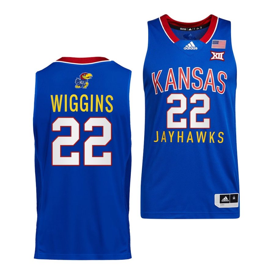 andrew wiggins royal college basketball throwback jersey