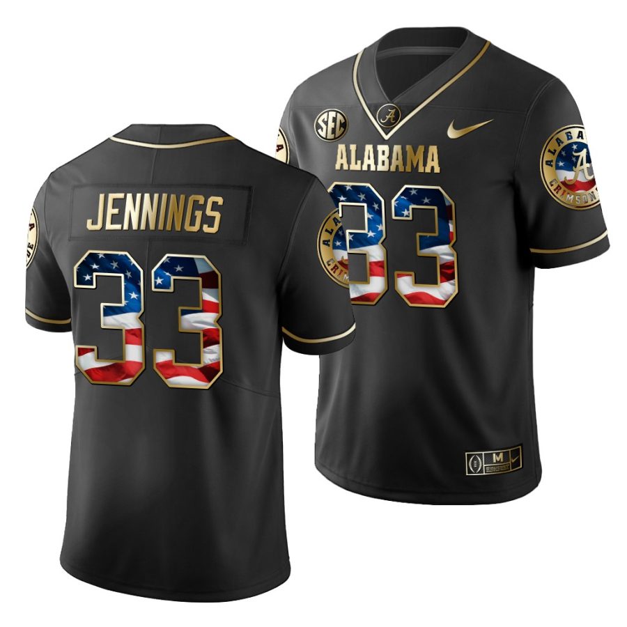 anfernee jennings black stars and stripes men's jersey