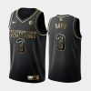 anthony davis black golden edition men's jersey