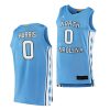 anthony harris blue authentic north carolina tar heels jersey